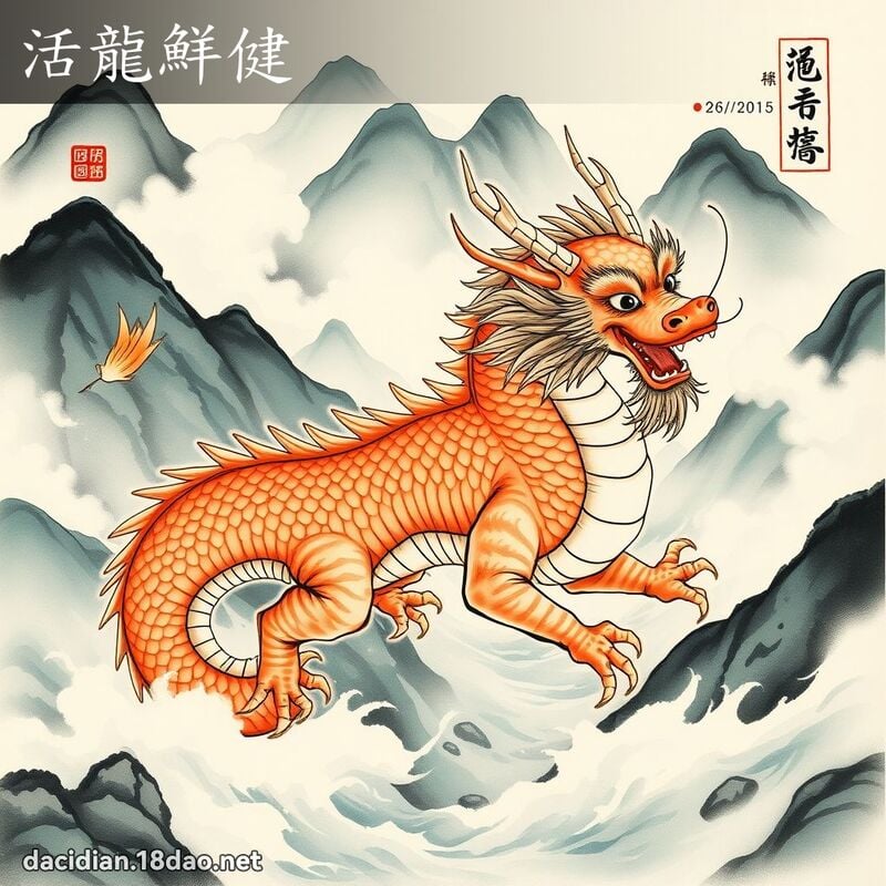 活龍鮮健 配图