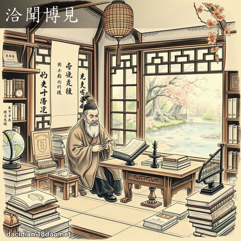洽聞博見 配图