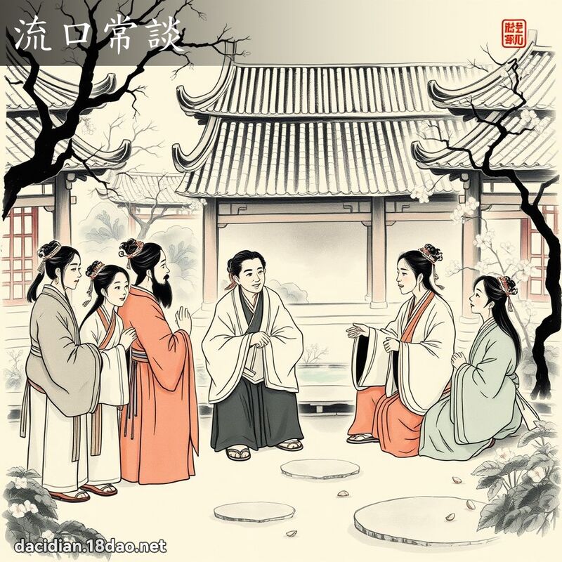 流口常談 配图
