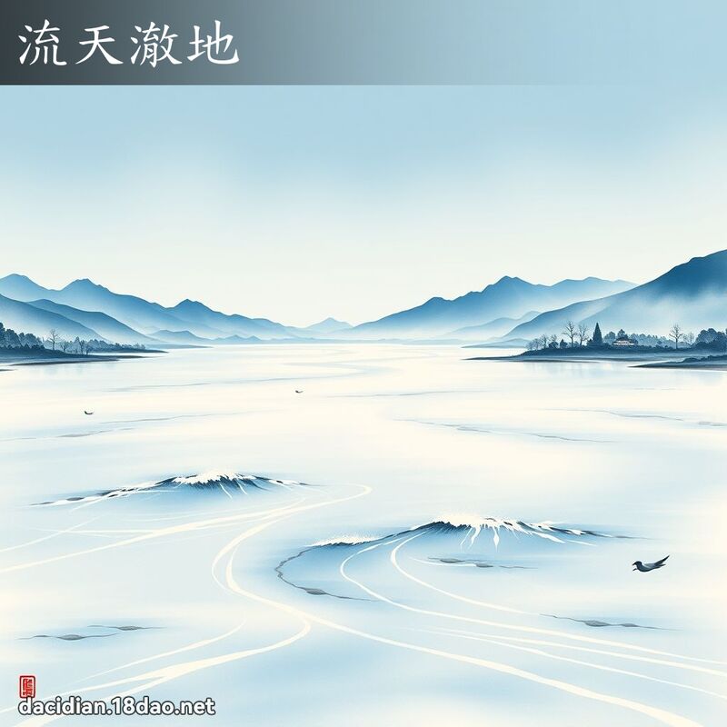 流天澈地 配图