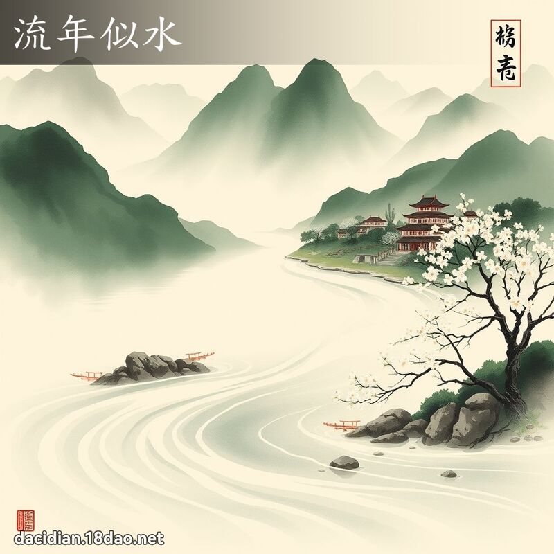 流年似水 配图
