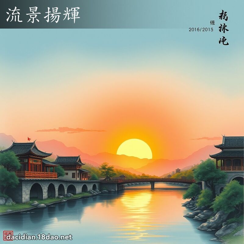 流景揚輝 配图