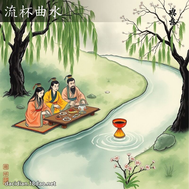流杯曲水 配图
