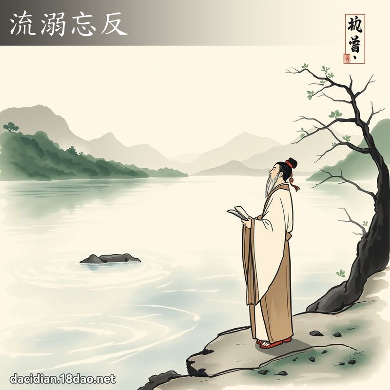 流溺忘反 配图