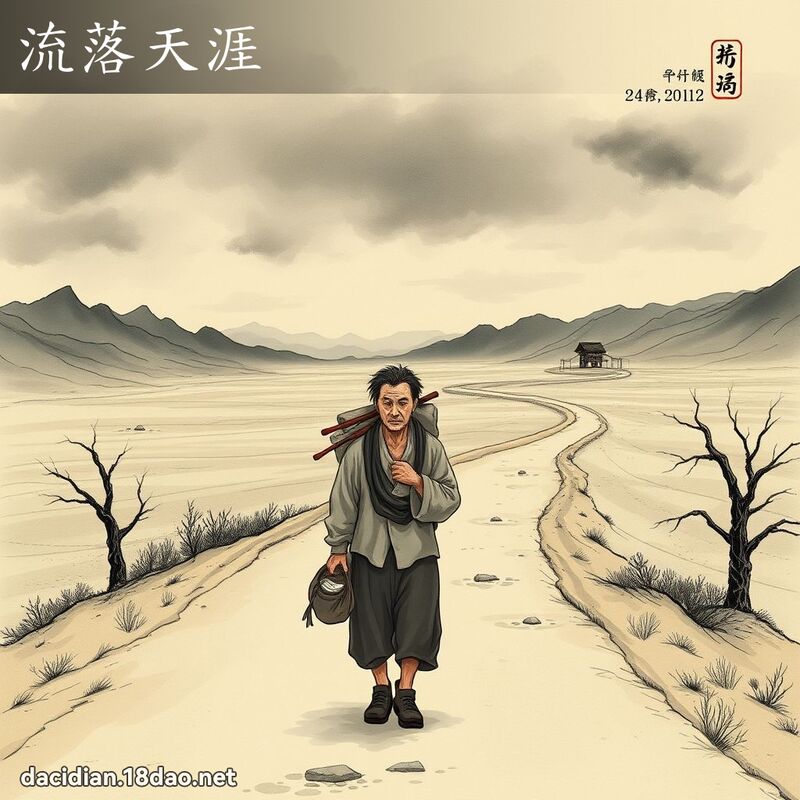 流落天涯 配图