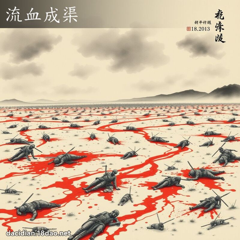流血成渠 配图