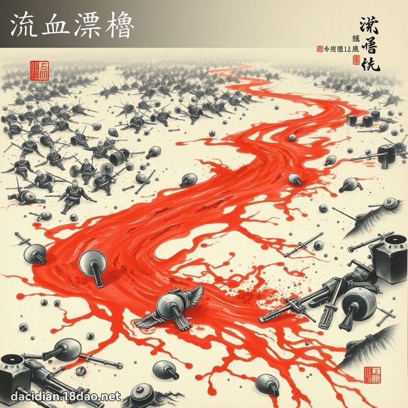 流血漂櫓 配图