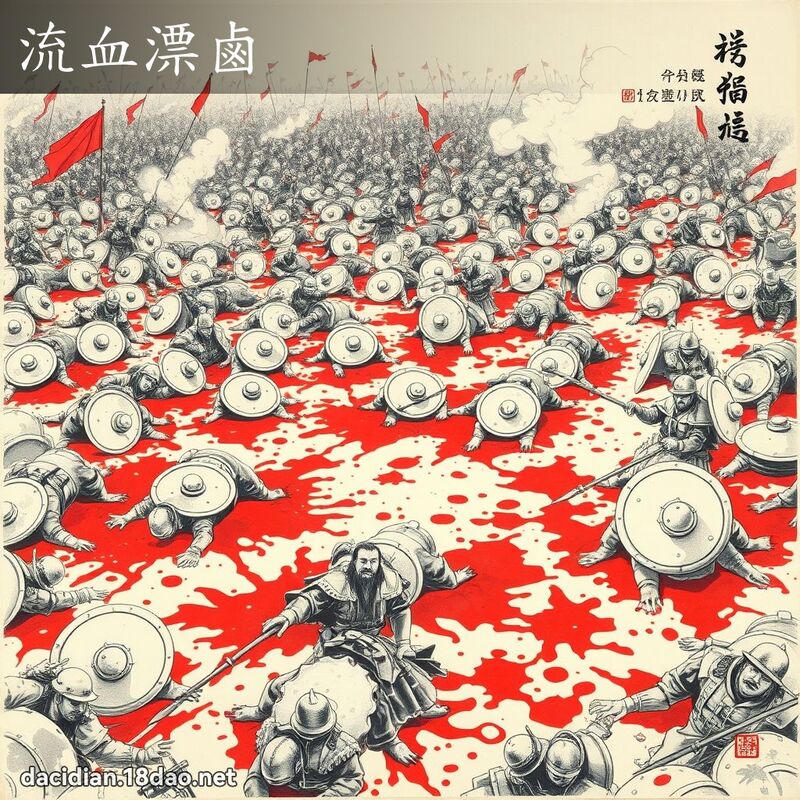 流血漂鹵 配图
