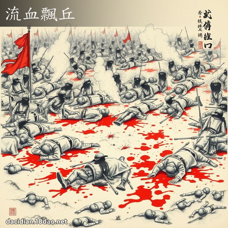 流血飄丘 配图