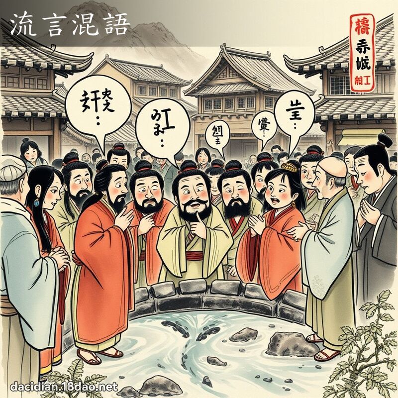 流言混語 配图