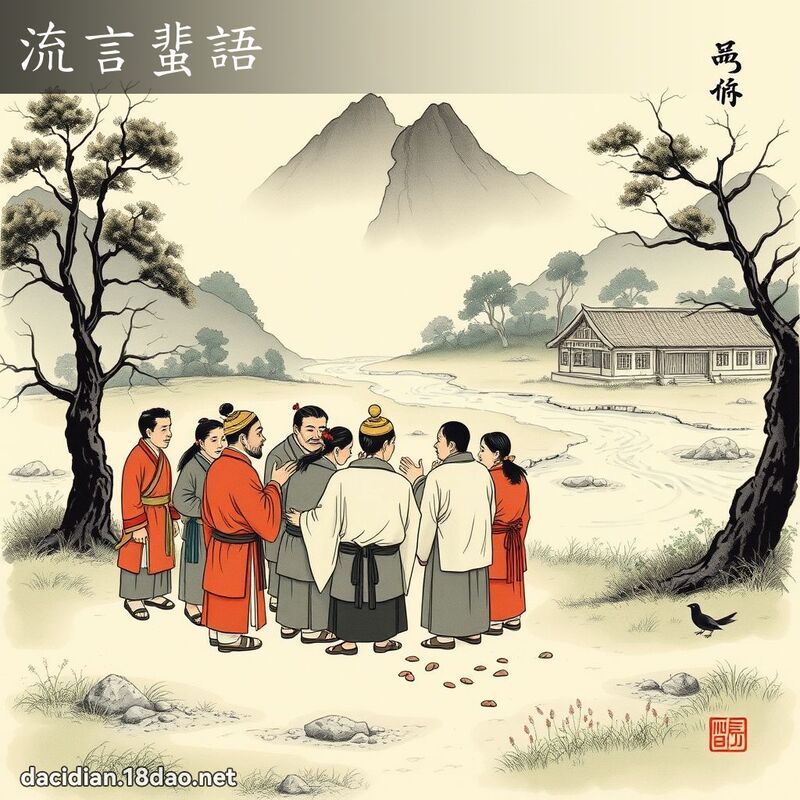 流言蜚語 配图