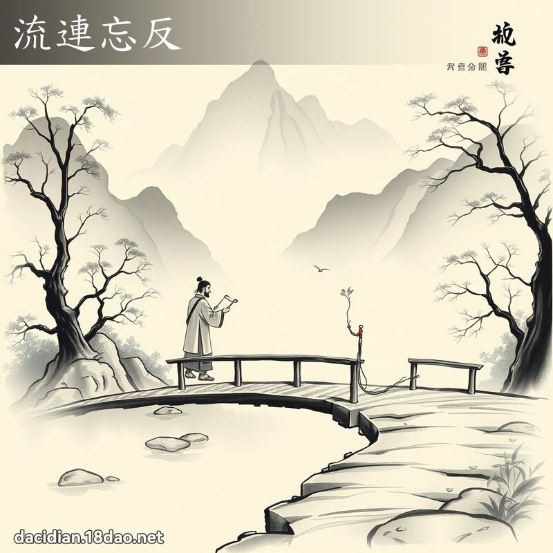 流連忘反 配图
