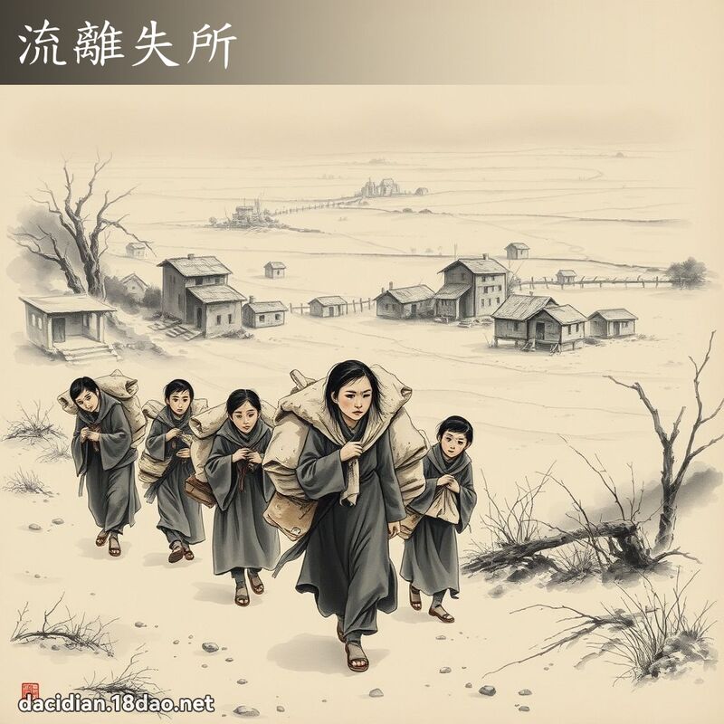流离失所 配图