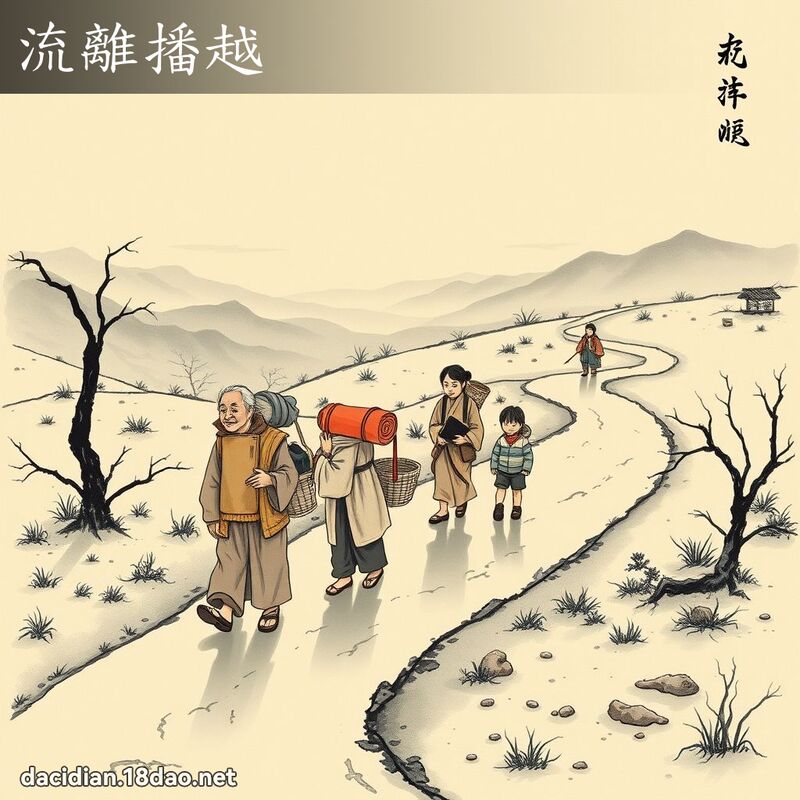 流离播越 配图