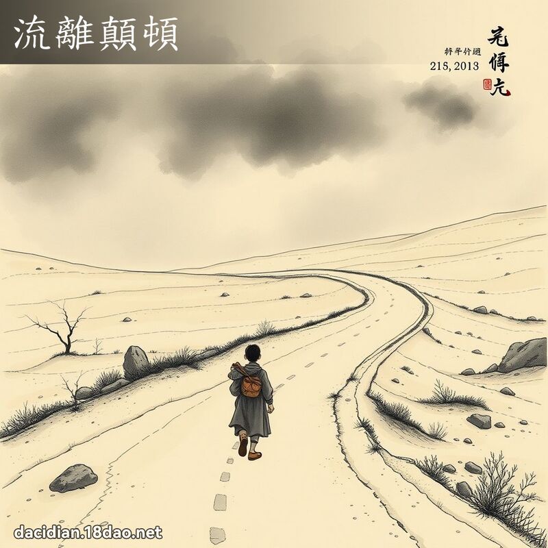 流离颠顿 配图