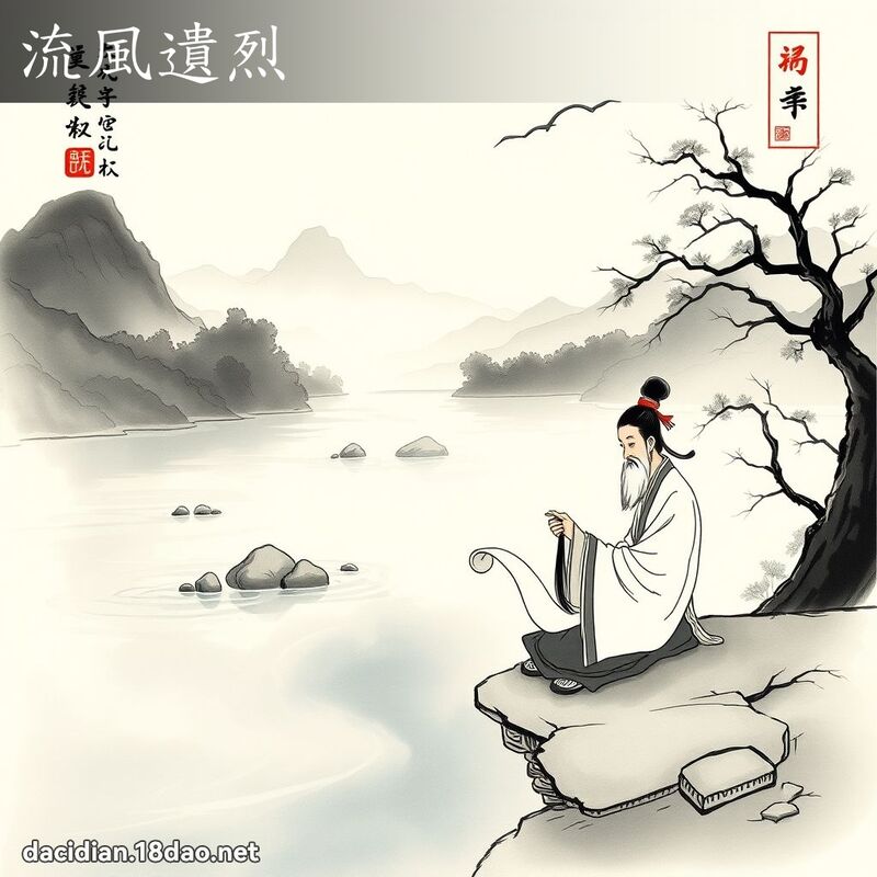 流风遗烈 配图