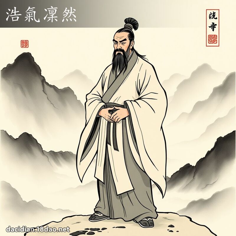 浩气凛然 配图