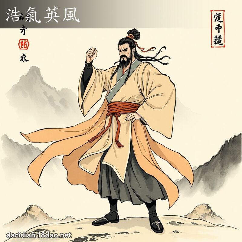 浩气英风 配图