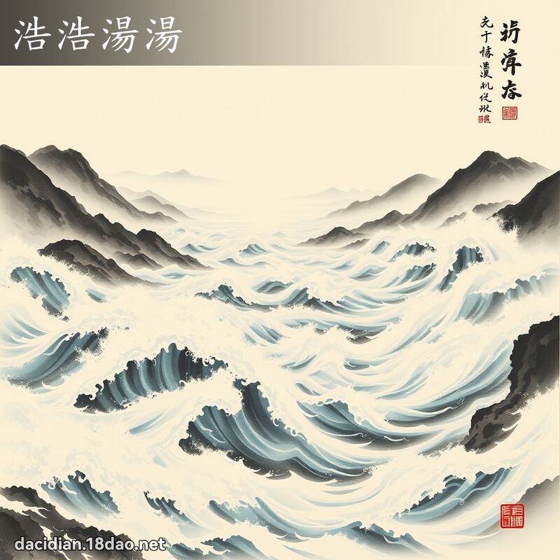浩浩汤汤 配图