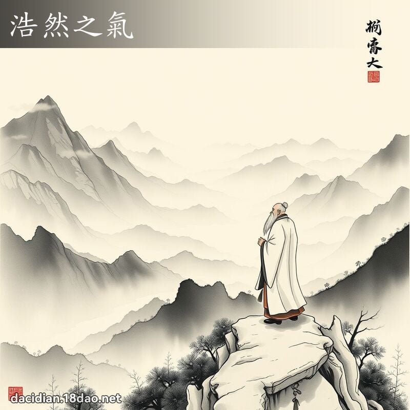 浩然之气 配图