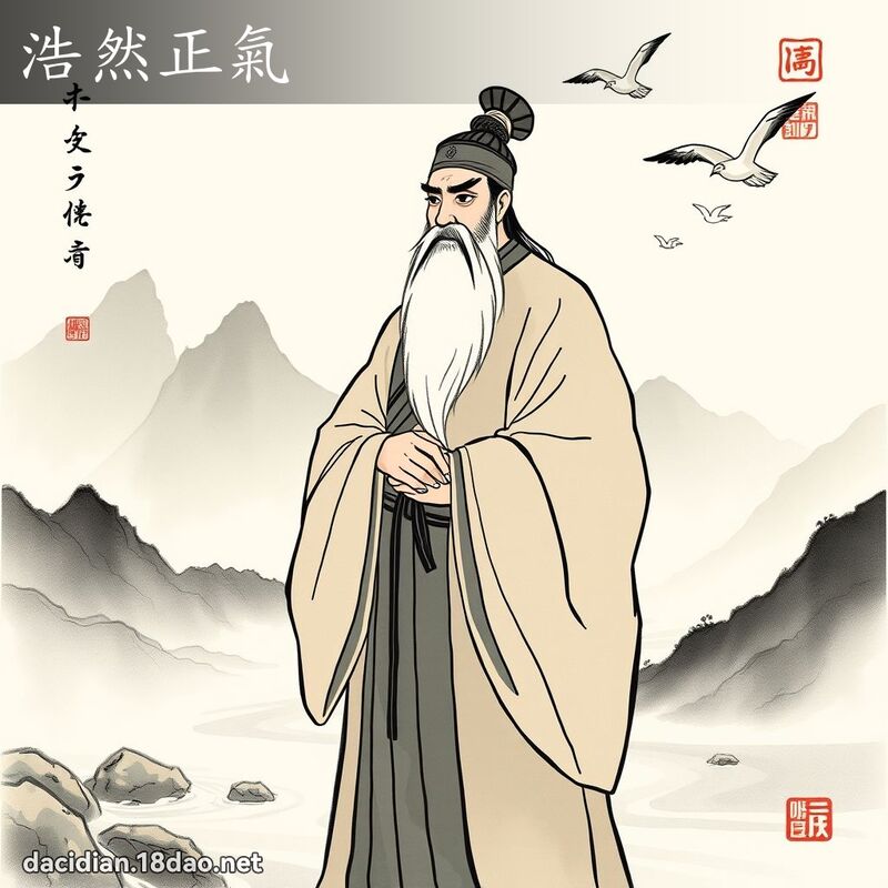 浩然正气 配图