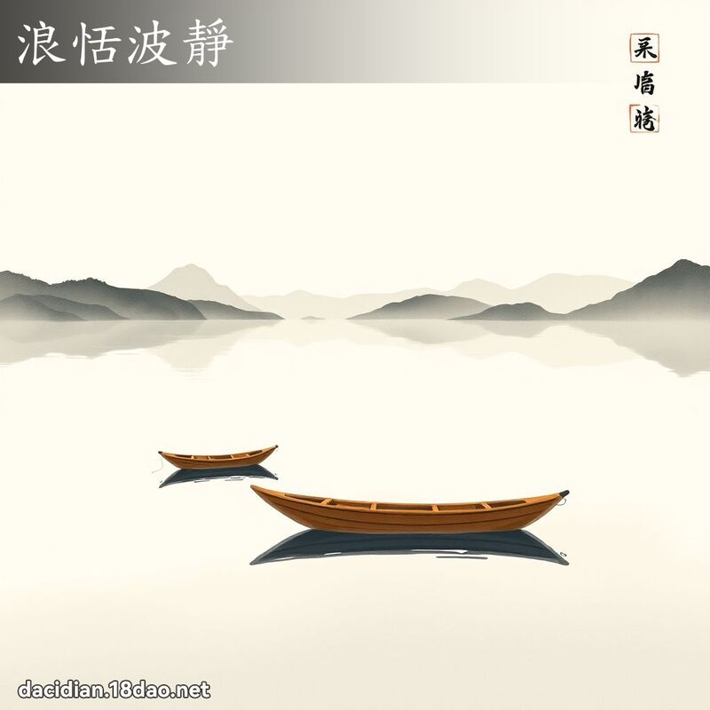 浪恬波静 配图