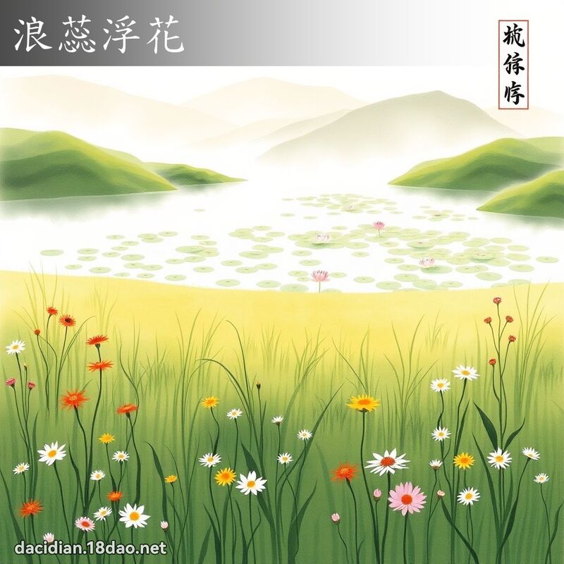 浪蕊浮花 配图