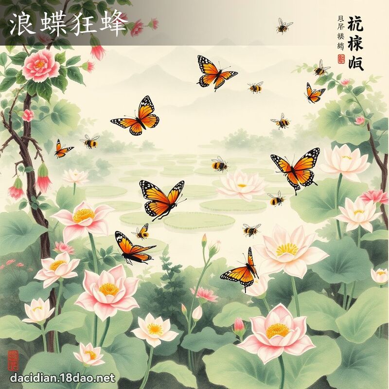 浪蝶狂蜂 配图