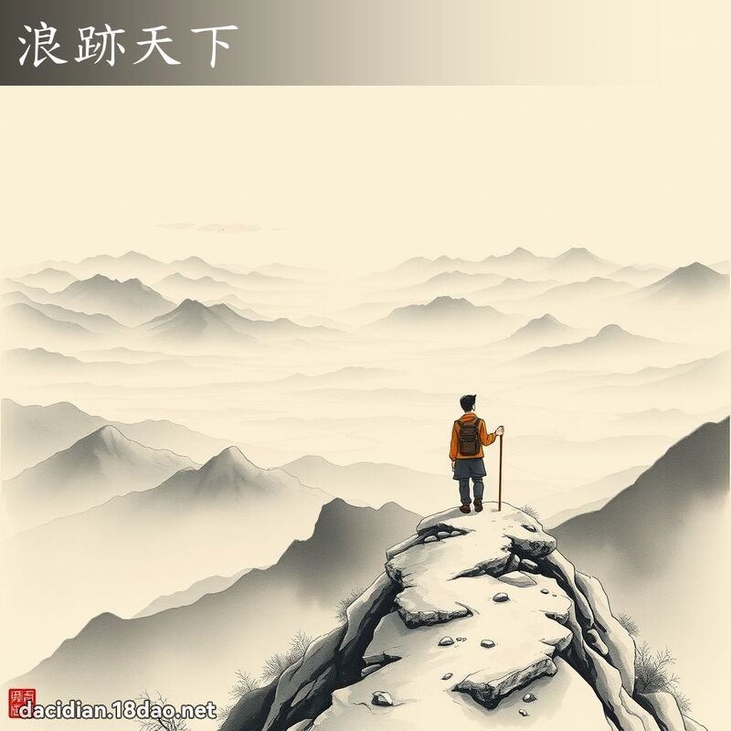 浪跡天下 配图