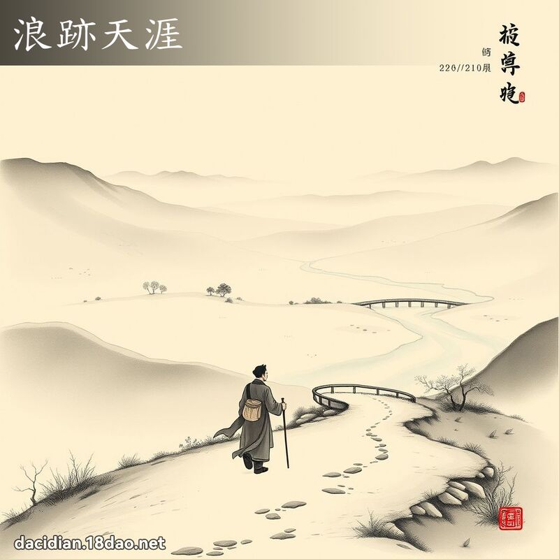 浪跡天涯 配图