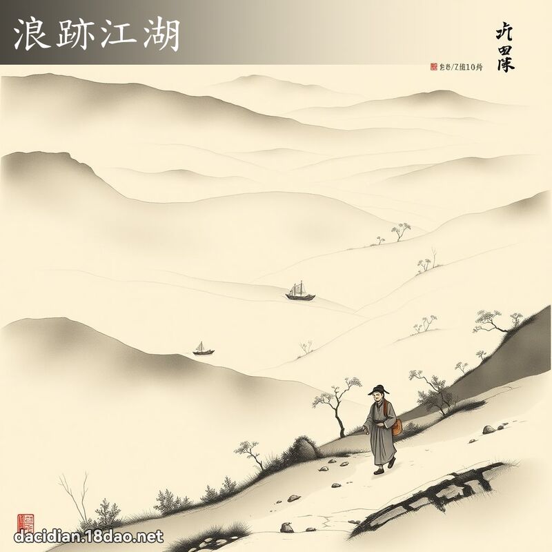 浪跡江湖 配图