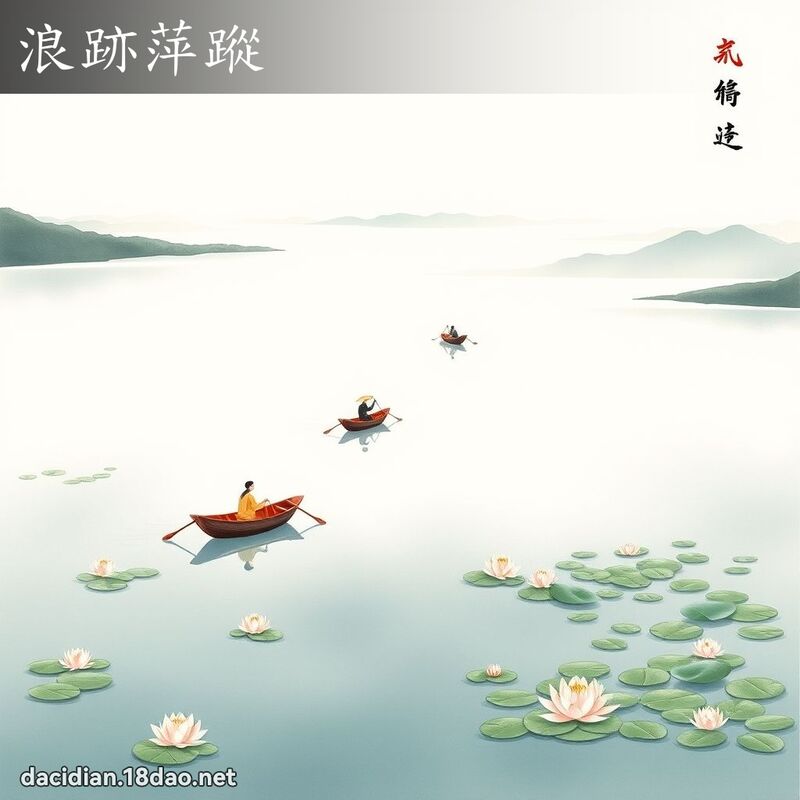 浪跡萍踪 配图