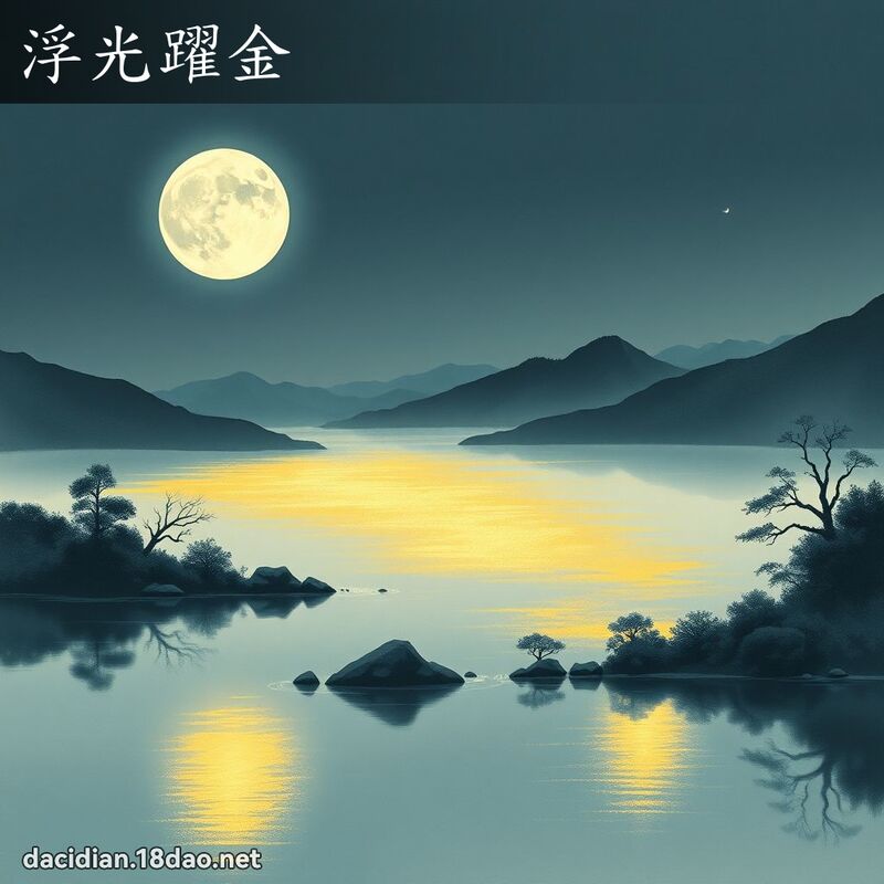 浮光跃金 配图