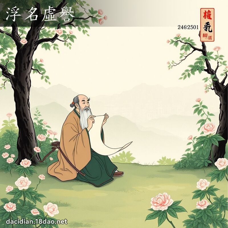 浮名虚誉 配图