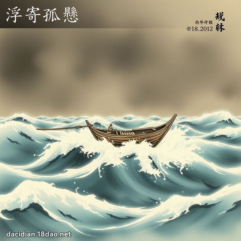 浮寄孤悬 配图
