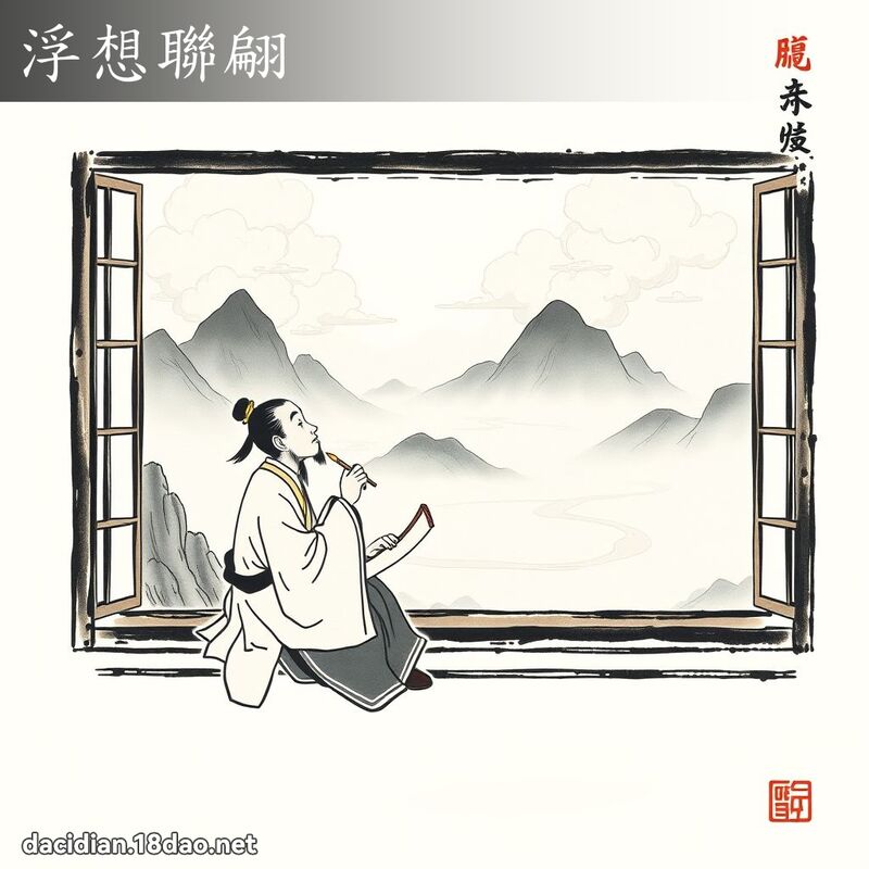 浮想联翩 配图