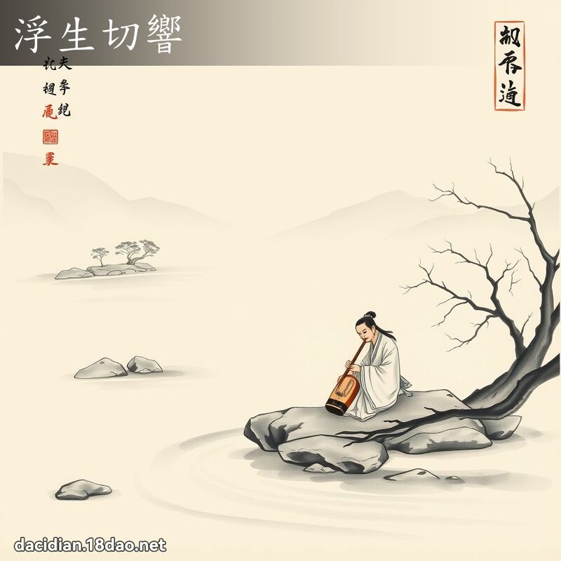 浮生切响 配图