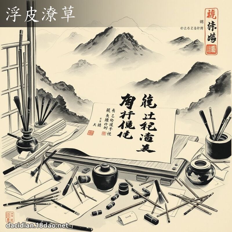 浮皮潦草 配图