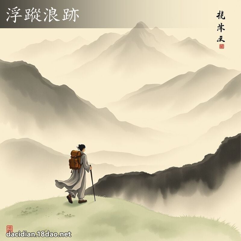 浮踪浪跡 配图