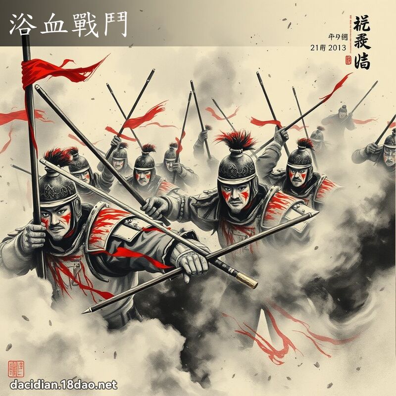 浴血战斗 配图