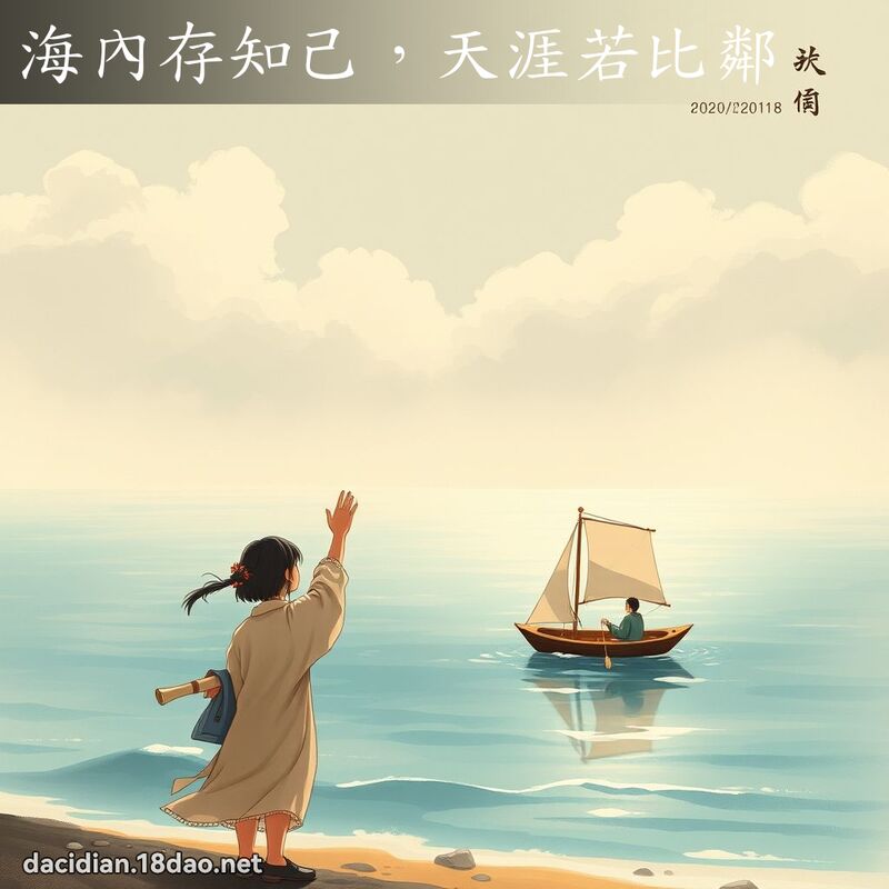 海內存知己,天涯若比邻 配图