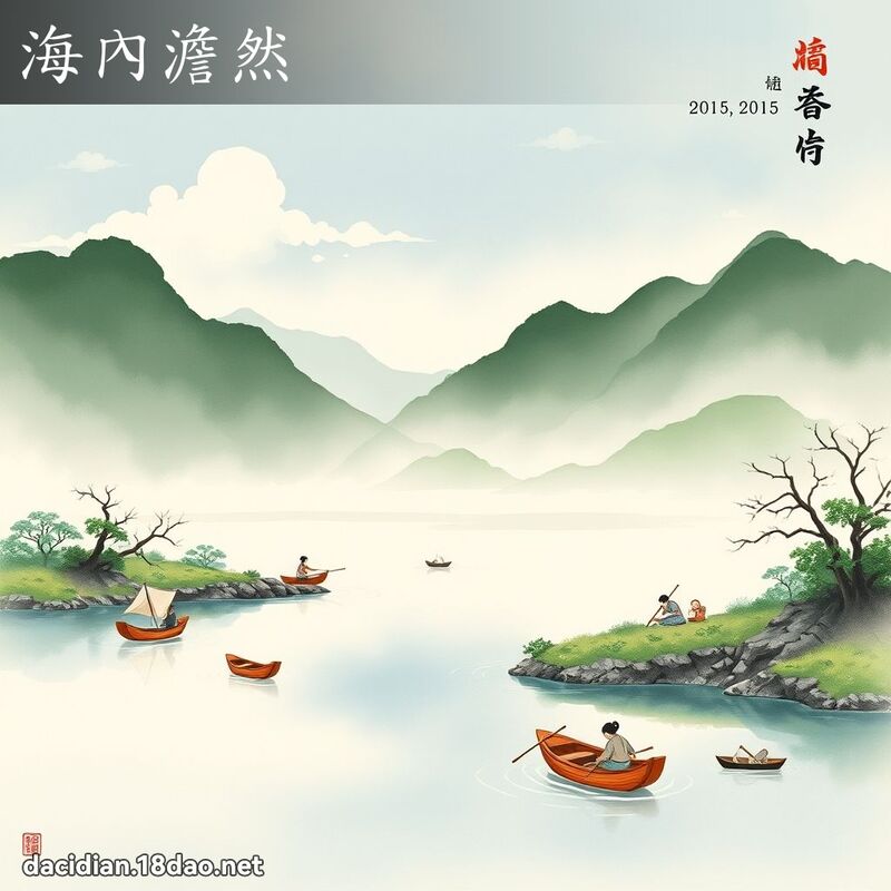 海內澹然 配图