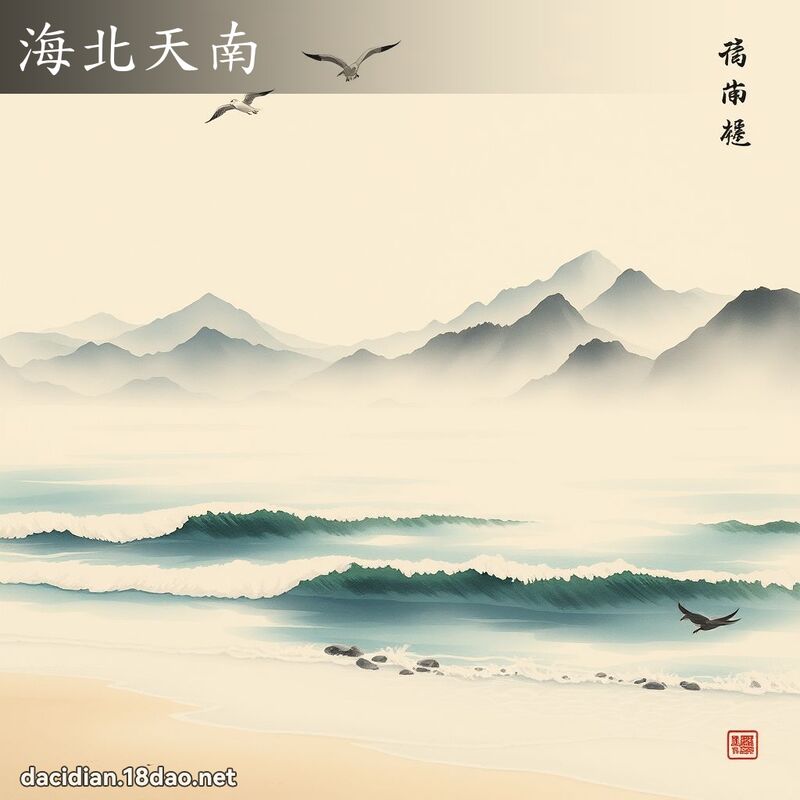 海北天南 配图
