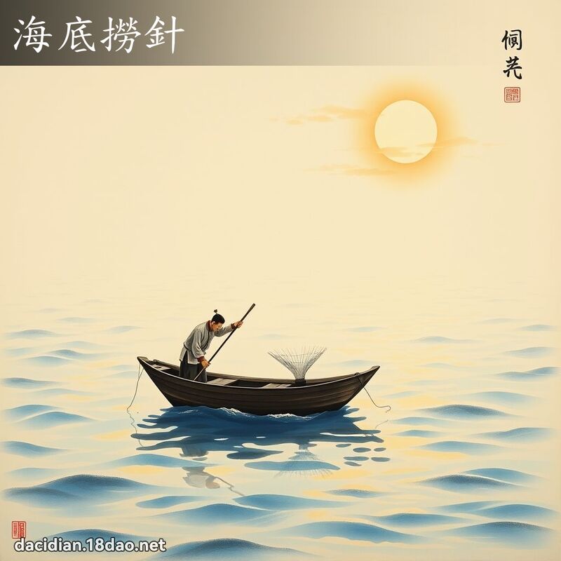 海底捞针 配图