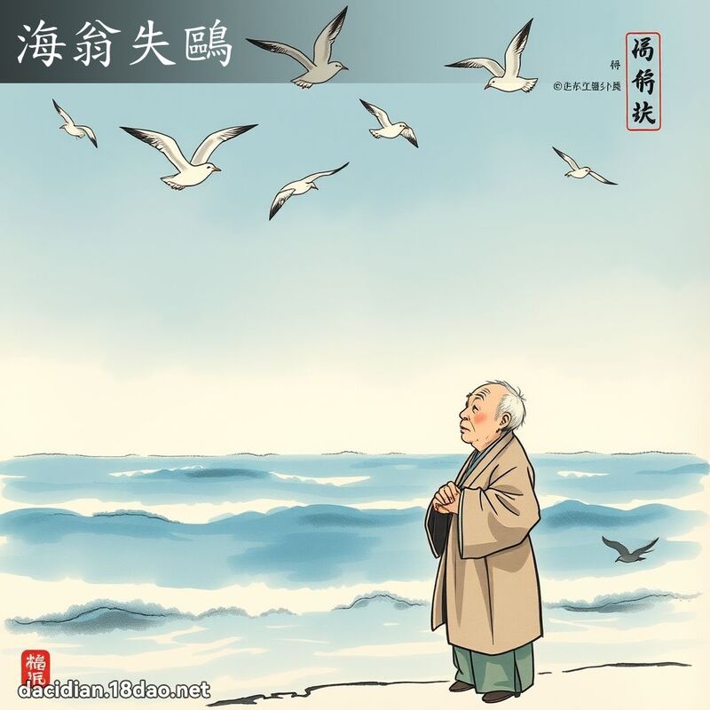 海翁失鸥 配图