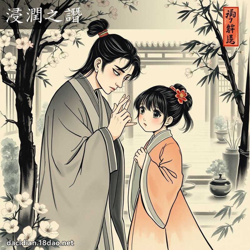 浸润之譖 配图