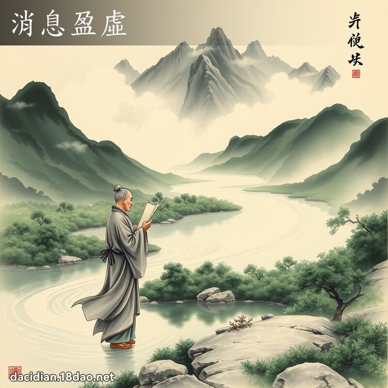 消息盈虚 配图