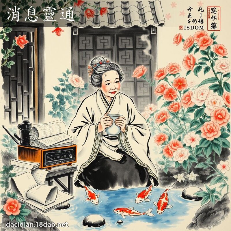 消息灵通 配图
