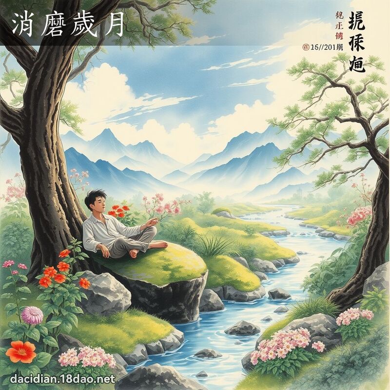 消磨岁月 配图