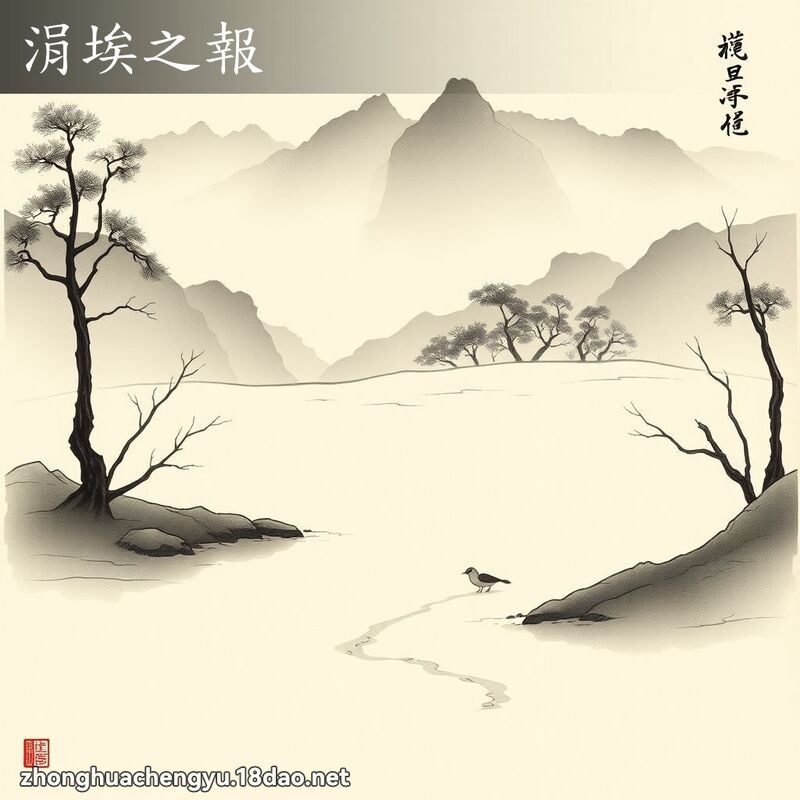 涓埃之报 - 中华成语配图
